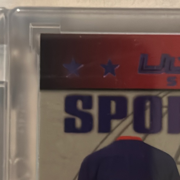 2021 Leaf Ultimate Sports Quad Relic- Holmes Navratilova Stargell Trottier 2/12 - Picture 2 of 7